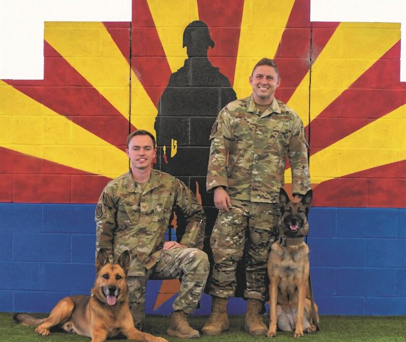 Tech Sqt. Josh Reid, Military Dog Trainer at Davis-Monthan AFB, Shares His Role as MWD Kennel Master and the History That Goes with it