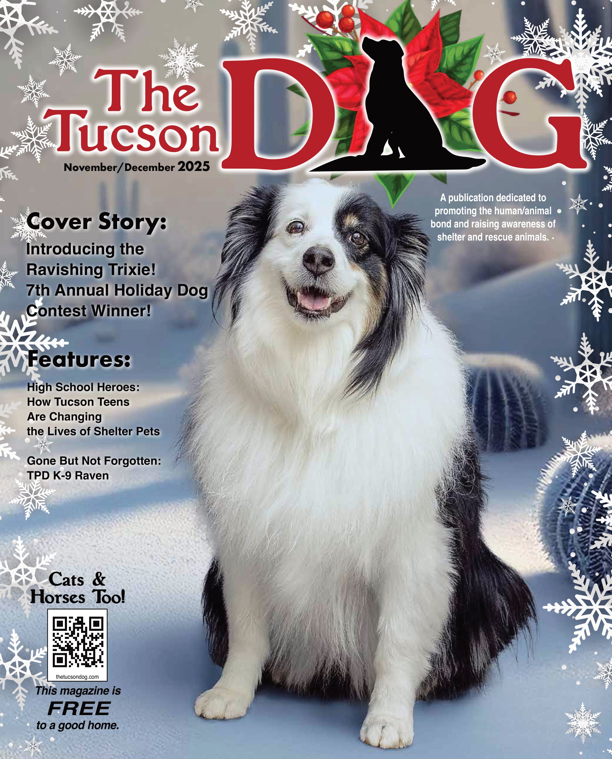 The Tucson Dog NovDec 2025 Cover Page The Tucson Dog SeptOct 2025