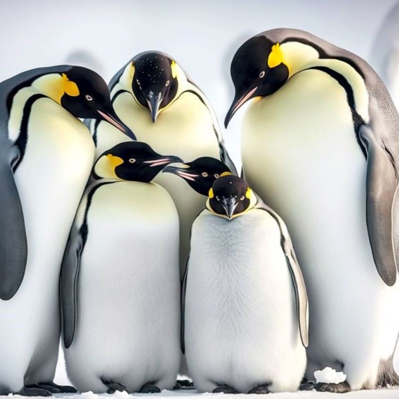 Penguins family Resized