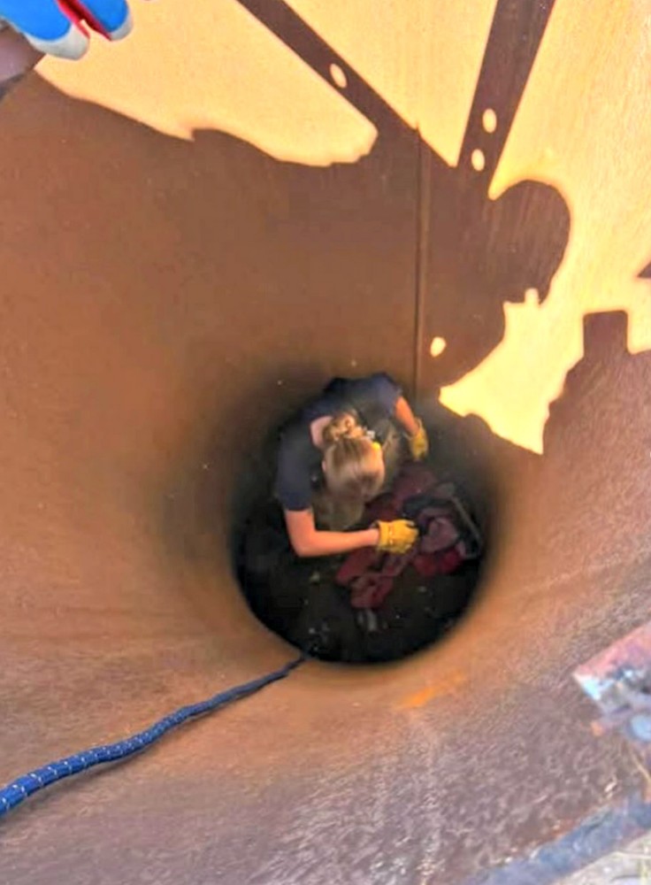 Doug in the hole